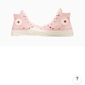Chuck Taylor Y2K pink sneakers. High top